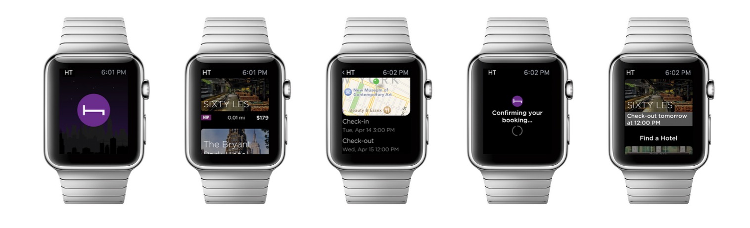 HotelTonight Apple Watch