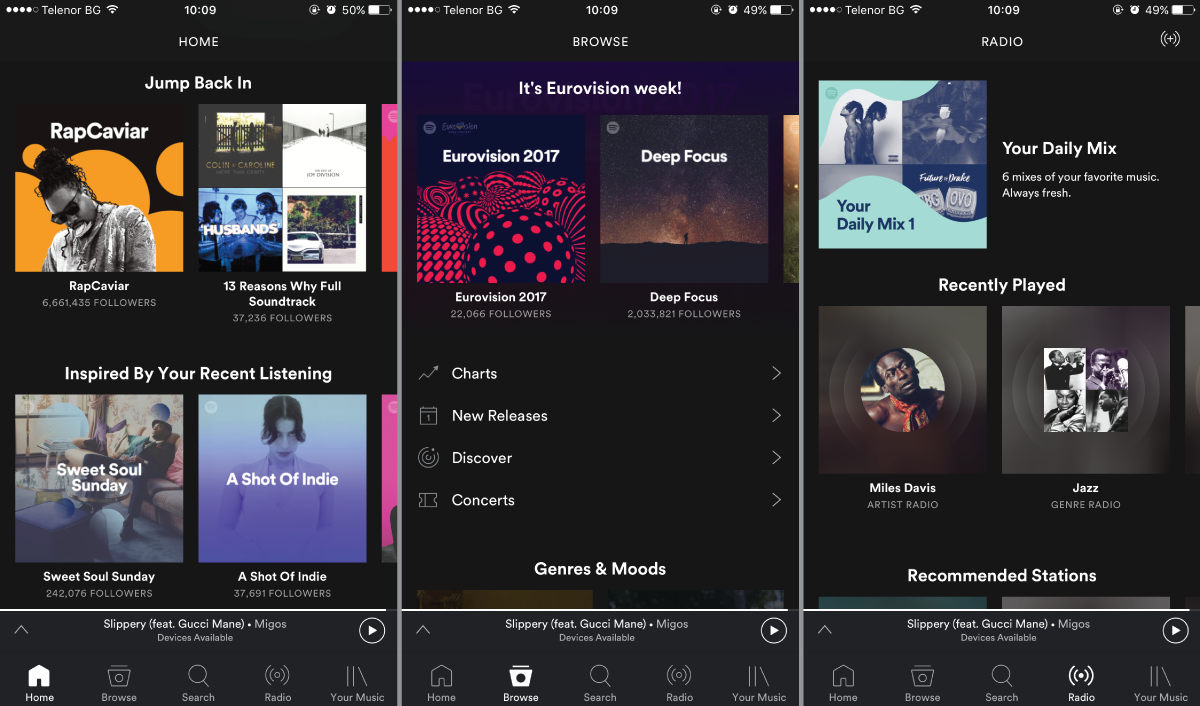 spotify simplified content