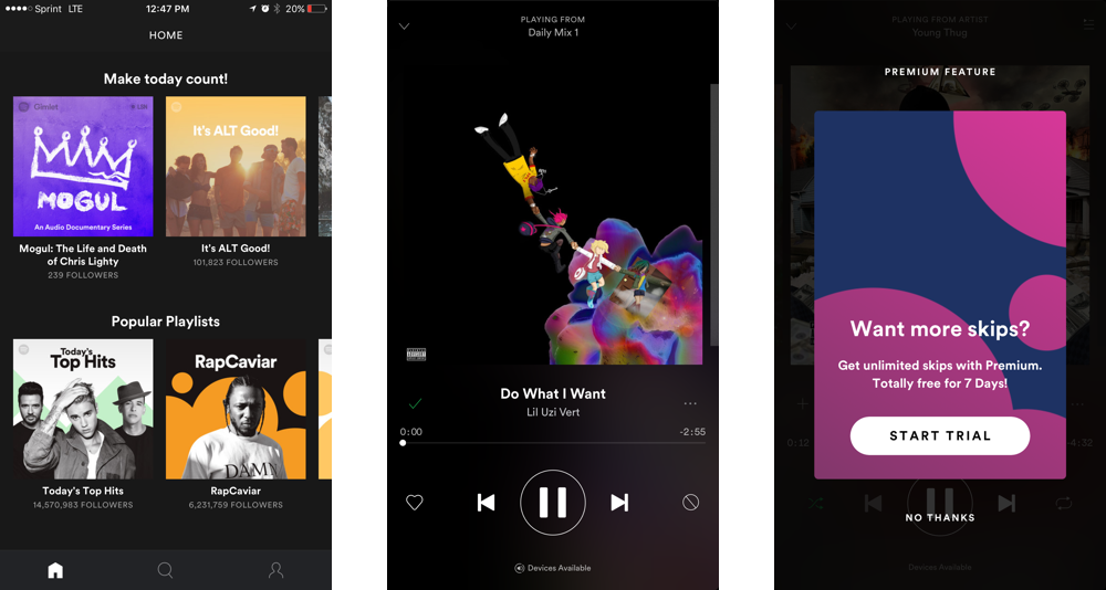 Spotify premium ios free